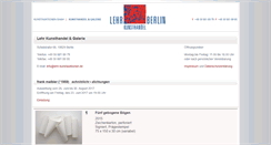 Desktop Screenshot of irene-lehr.de